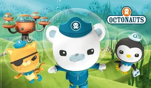 《海底小纵队》(octonauts)巴克队长执行救援任务
