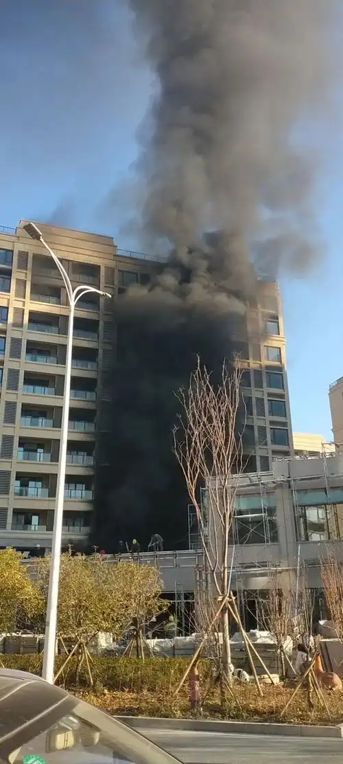 温州某在建楼盘起火,黑烟滚滚,大批瑞安人买了.|宝龙|楼房_网易订阅
