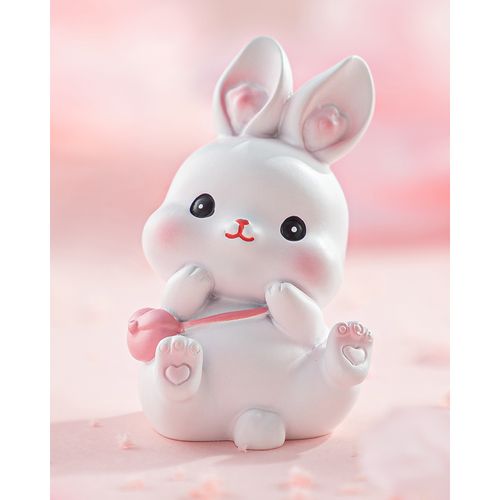 治愈小物件可爱可爱兔兔子桌面摆件女孩少女心家摆件