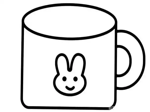 涂色简笔画水杯饮料杯子简笔画图片怎么画杯子简笔画图片画法杯子的