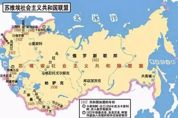 领土面积更是高达2200万平方公里,前苏联不仅是人类有史以来领土面积