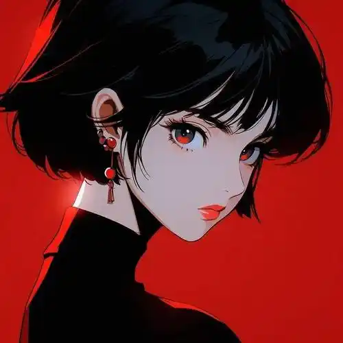 又美又飒的女生头像!