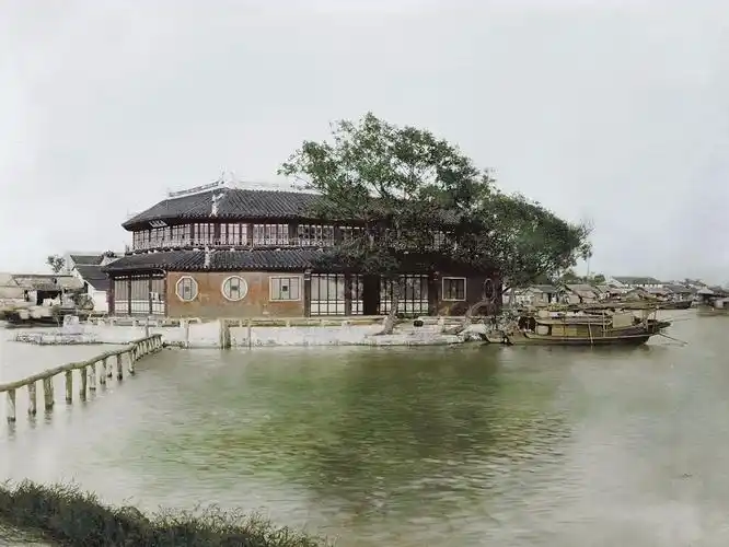 老照片里的江南风景|蠡园|木牌坊|民国时期_新浪新闻