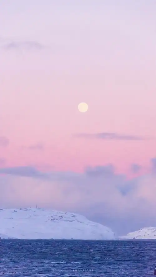 黄昏 大海 自然与浪漫 风景壁纸!