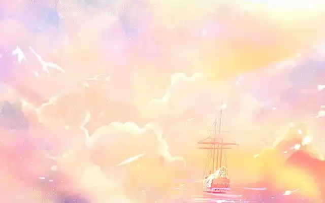 梦幻唯美天空背景