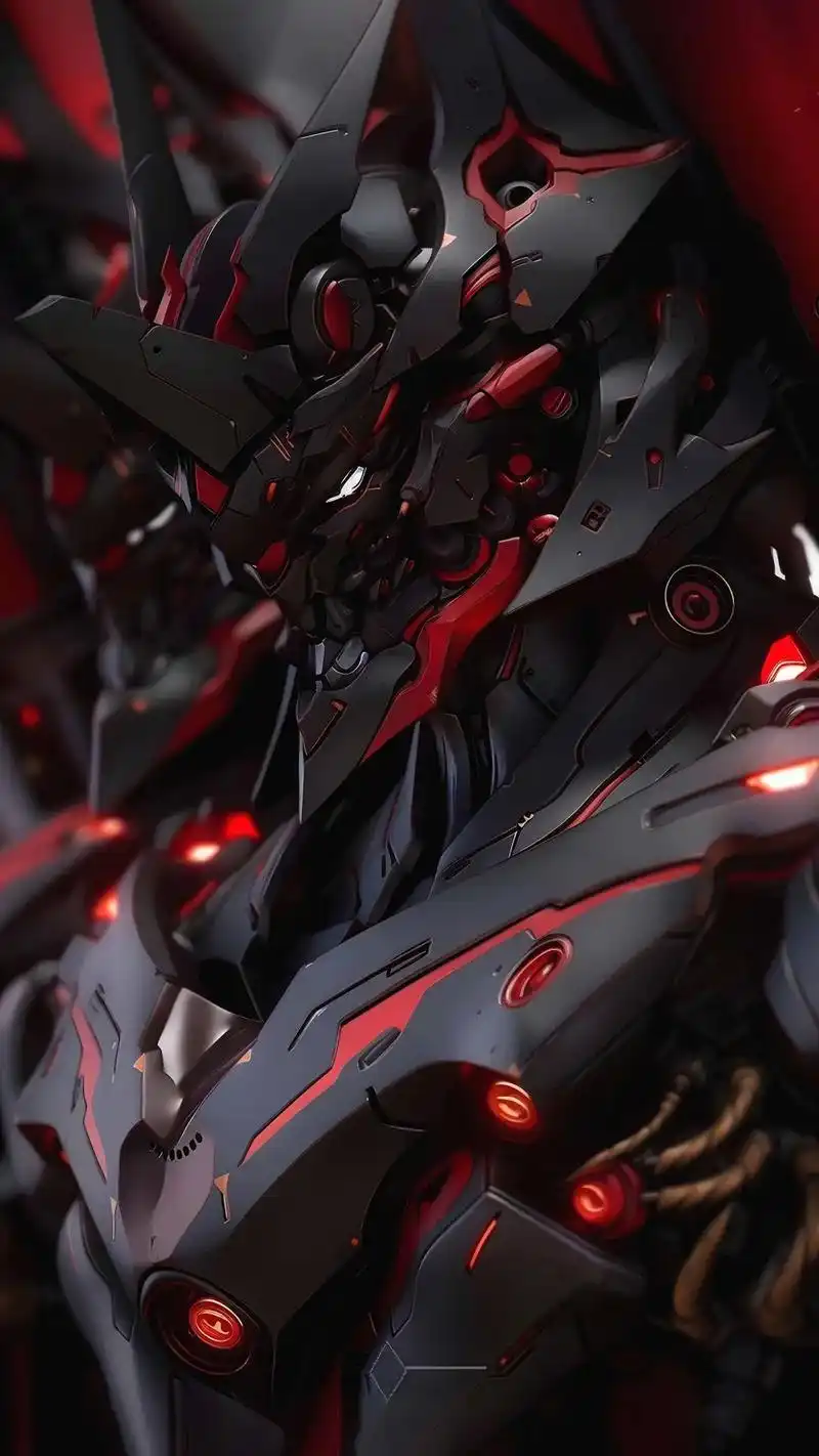 ai绘画 #eva #末日机甲 #好图分享 #机甲旋风 - 抖音