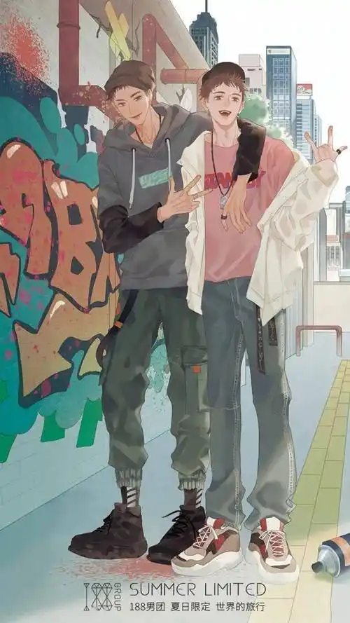 《188男团》壁纸赏析:188渣攻男团×,188追妻天团√_版权_留言_作品