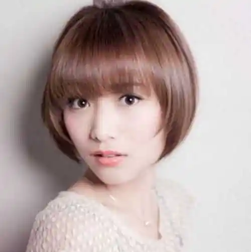 好看波波头短发发型展示出你的清纯可爱