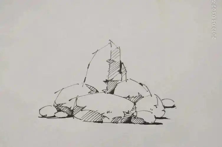 泰山手绘石头讲解画法超实用技巧快学起来