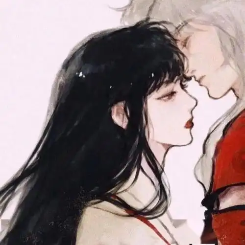 【精选情侣头像】怕目光夹杂着爱意 所以不敢看你