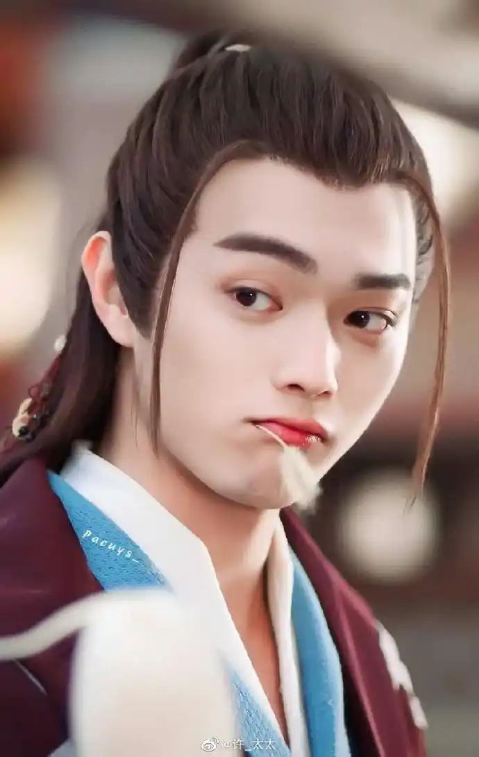 发现美好时光##许凯大唐儿女行#xk#许凯程处默# 他