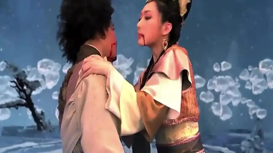 土行孙邓婵玉双双殒命,男子不愿苟且偷生,全都惨死在诛仙阵中