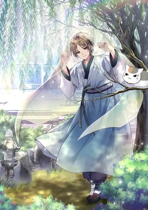 夏目友人帐 夏目贵志 绘师:テンケイ(p id=662651) 本作品id=70204963