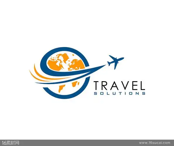 关键词:地球圆形飞机剪影旅行标志travelsolutions解决方案简约设计