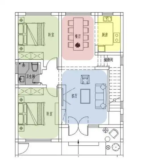 一层带阁楼,融合日式的现代风格别墅,9×10米,效果美极了