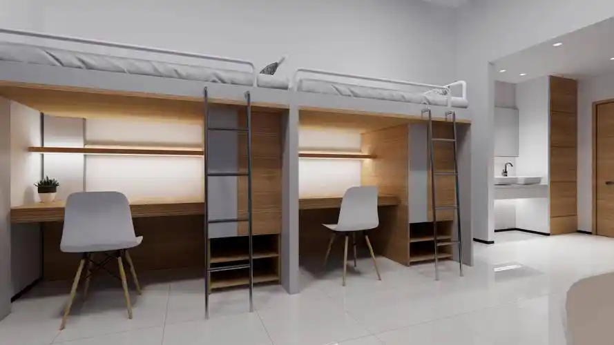 上海高中宿舍图片上海民办博达高中宿舍环境条件