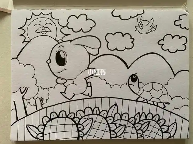 封面简笔画简单又好看封面简笔画简单又好看彩色