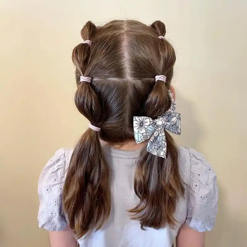 小女孩发型合集|九款发型不重样幼儿园最靓 还在每天只会帮孩子扎个