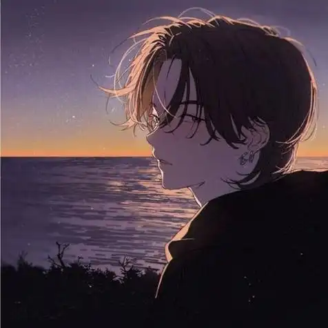 微信头像动漫男忧郁 动漫头像图片大全 -【爱个性】