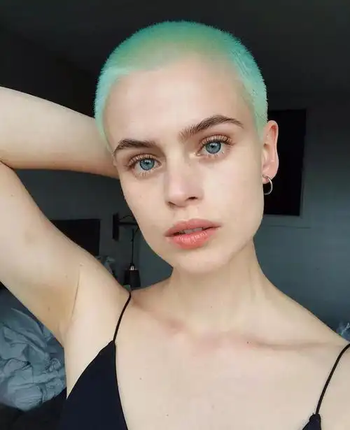 也适合女生剪的短寸头,短发图片-第2图,发型图片