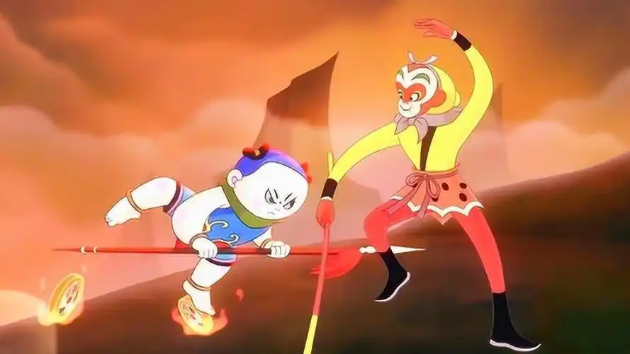 《大闹天宫》修复版 哪吒大战齐天大圣清晰大戏出炉了