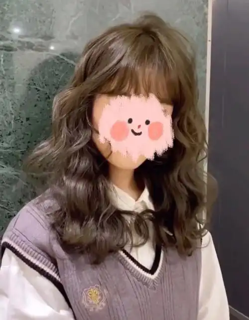 头顶扁塌服帖妹子的救星法式烫蛋卷头