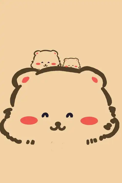 17:29:33iphone壁纸 萌物 可爱 背景 套图 韩系 高清桌面 女孩卡通