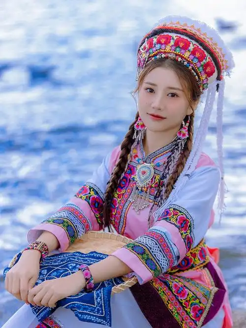 拍了一套洱海白族写真被夸漂亮大理写真