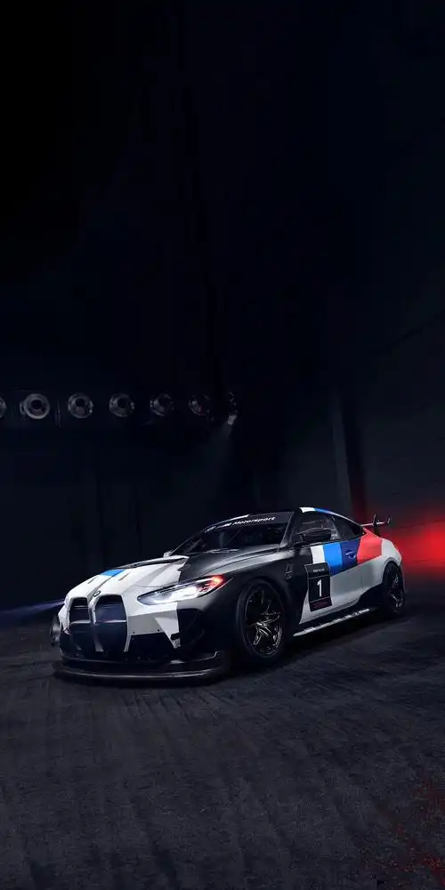 汽车资讯##宝马m4# 宝马推出了全新的m4 gt4,这辆车基于m4 coup