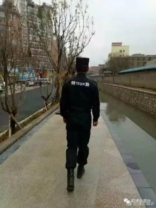 这个背影好帅哦!大王叫我来巡山呀!我是特勤我威风呀!对,就是要打码!