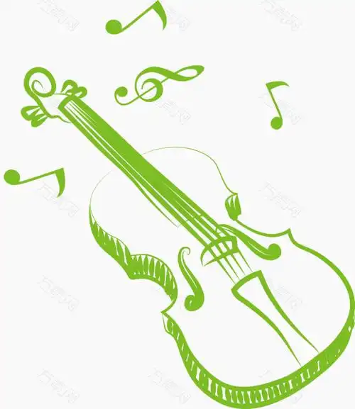 矢量手绘小提琴免抠元素图片-元素素材46834-万素网