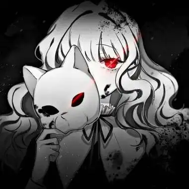 黑暗动漫头像女血瞳 动漫头像图片大全 -【爱个性】