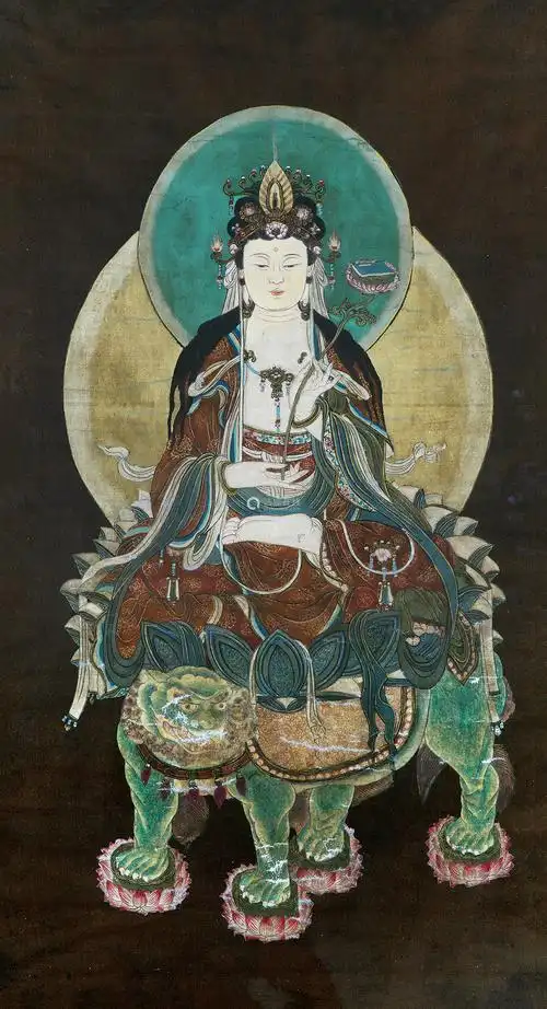 佚名普贤菩萨像