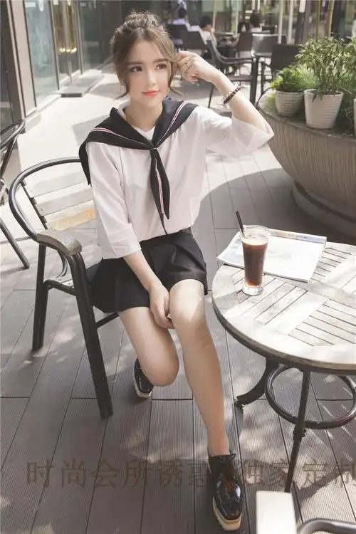 日本学生装水手服夏jk制服校服班服日学生校服