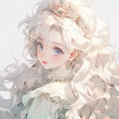 梦幻系旧漫风公主头像如神明降世般美好