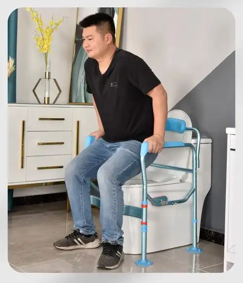 老人马桶扶手架子厕所起身助力架孕妇坐便器老年残疾人卫生间安全栏杆