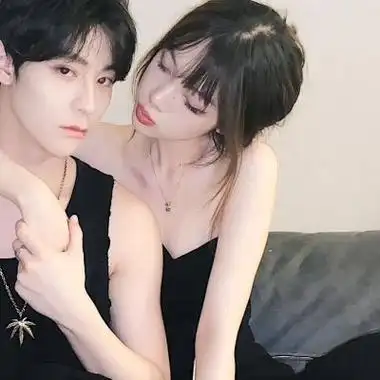 港风复古氛围感十足的双人情头 文艺风原宿系高清浪漫微信情头