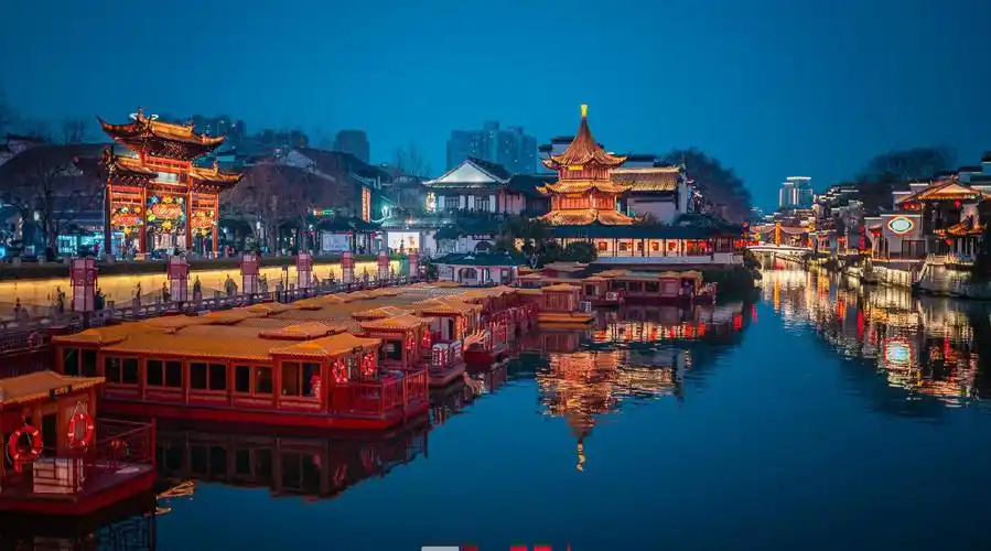 南京夫子庙秦淮河