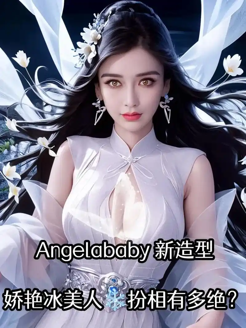 angelababy杨颖新造型尘缘壁纸