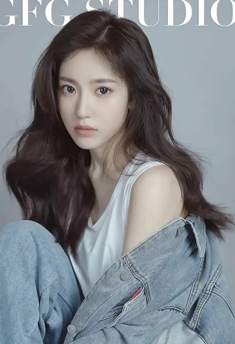 时尚牛仔风系列,简简单单简约风写真照大片