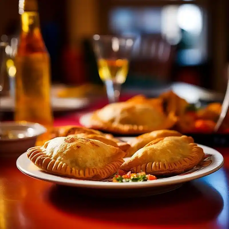 世界美食摄影|阿根廷美食  阿根廷馅饼(empanadas):是一种用面团包裹