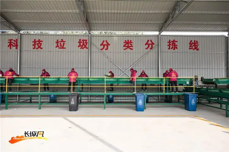 高清组图|石家庄首家综合性垃圾分类分拣中心启用