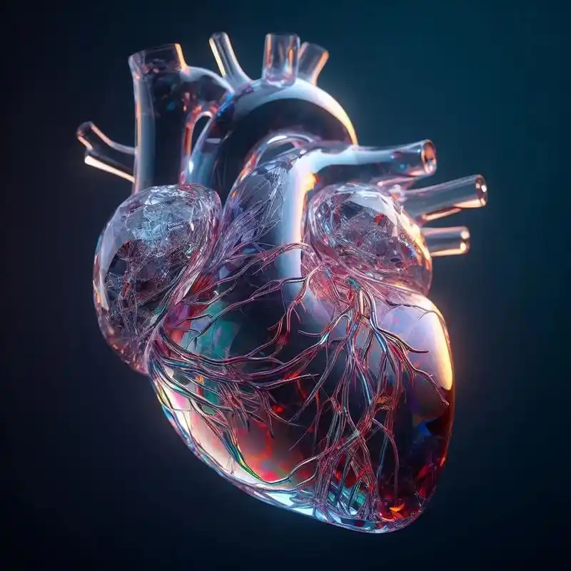 今天尝试画一颗心脏.七窍玲珑心 - 抖音