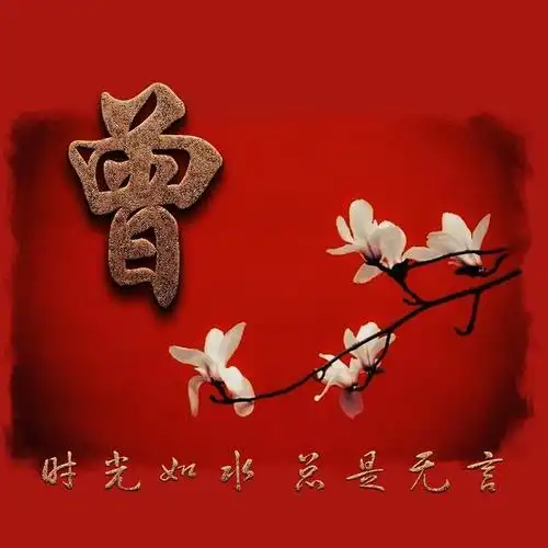 姓氏头像文青类:时光如水总是无言,特伤感!