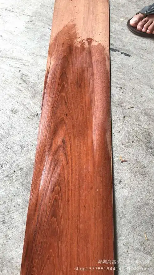 山纹红酸枝科技木皮 红酸枝木饰面 印度酸枝集成墙板 酸枝护墙板