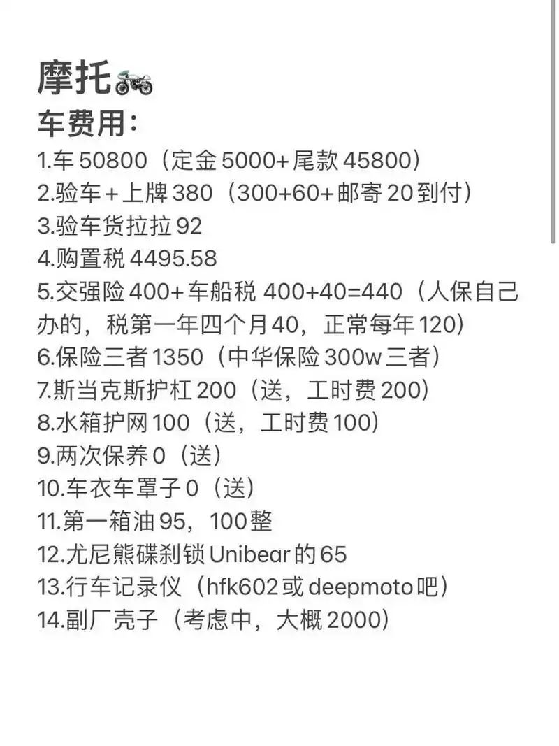 川崎ninja400,新车买下来落地多少钱?