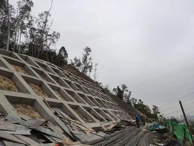 环观南路边坡整治工程监理日报1.11