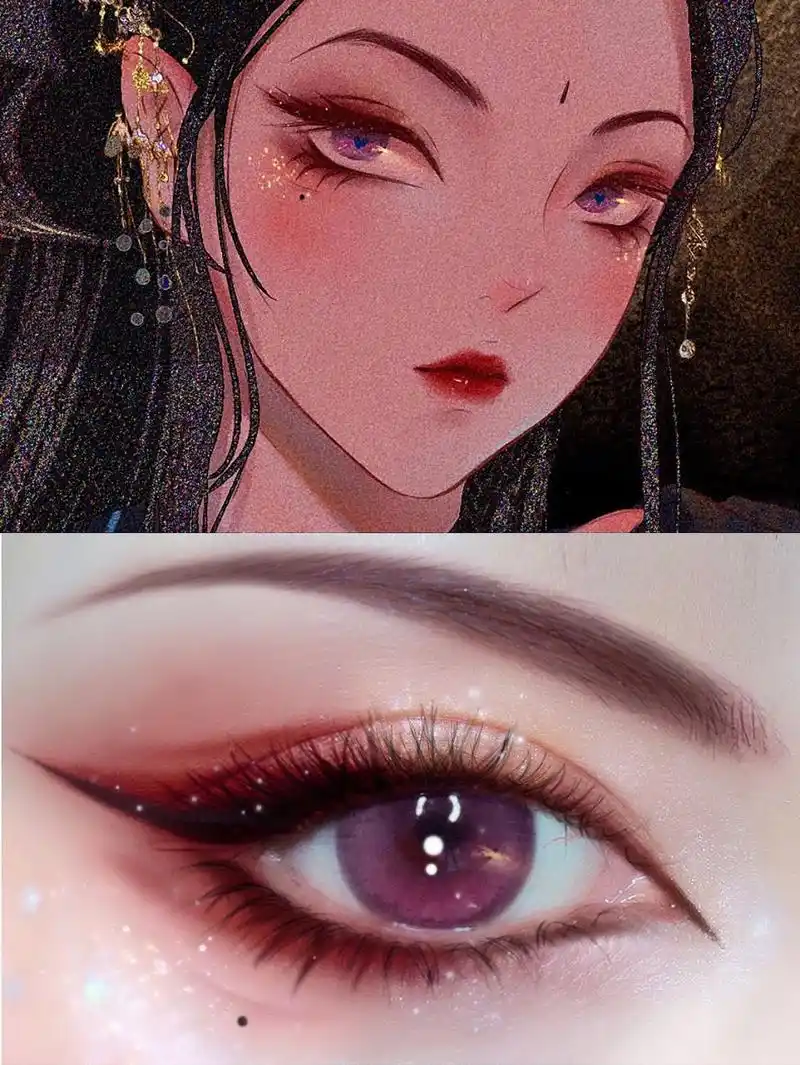 古风眼睛古风眼睛女生有什么简单好看的眼睛还有眼线漫画版漫画女生