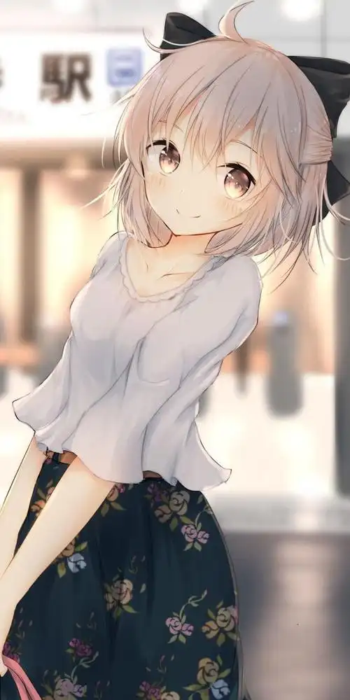 动漫壁纸小女生