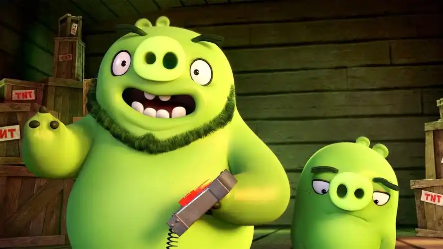 动漫愤怒的小鸟猪头精美高清壁纸图片下载